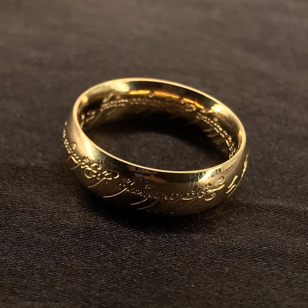 Lord of the Rings Stainless steel ring ‘my precious’ Unisex various sizes